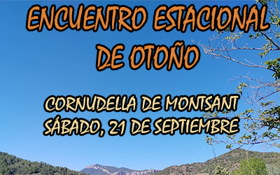 21/septiembre. Encuentro Estacional de Otoño